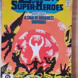 The Legion of super-heroes must face a sign of Darkness dawning issue 291