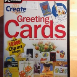 Create your own greeting cards for PC CD-ROM