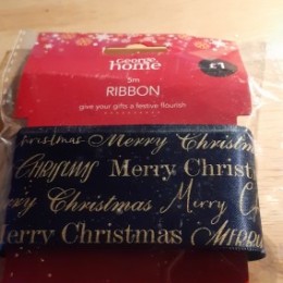 Christmas ribbon 5m long