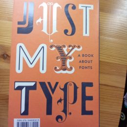 Just My Type a book about fonts