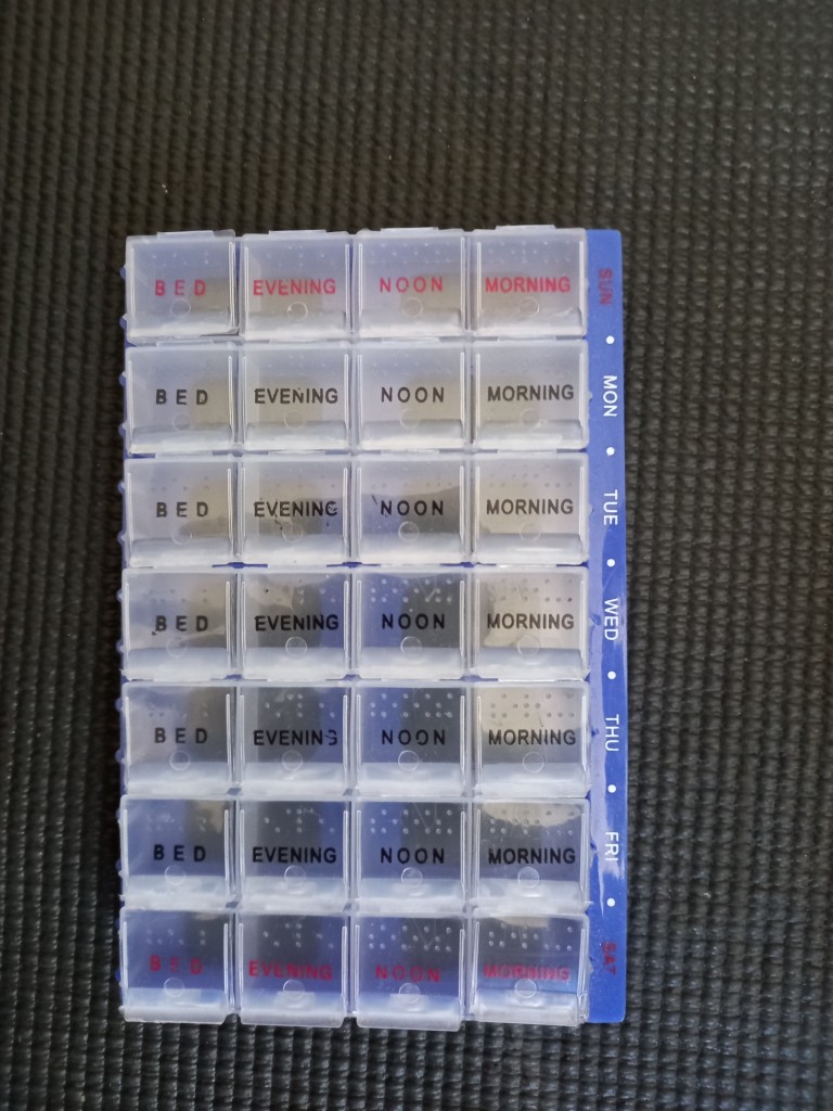 Weekly Pill Box Organiser
