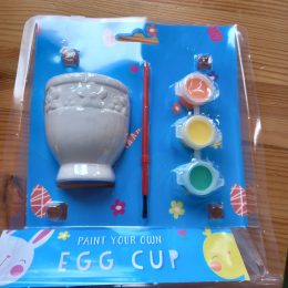 Paint your own egg cup
