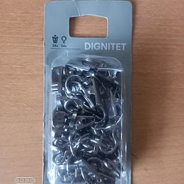 Ikea RIKTIG Curtain hook with clip, 24 pack